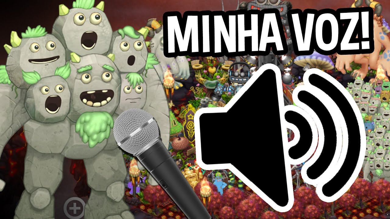 ILHA DE TERRA mas COM MINHA VOZ! 😂 (My Singing Monsters)
