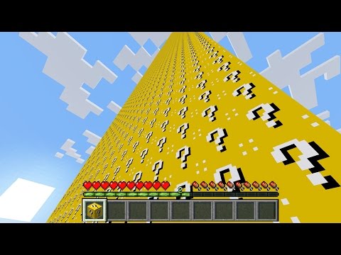 СЛОМАЛ 10000 ЛАКИ БЛОКОВ ГИГАНТСКИЙ СТОЛБ ИЗ ЛАКИ БЛОКОВ В МАЙНКРАФТ | LUCKY BLOCKS IN MINECRAFT