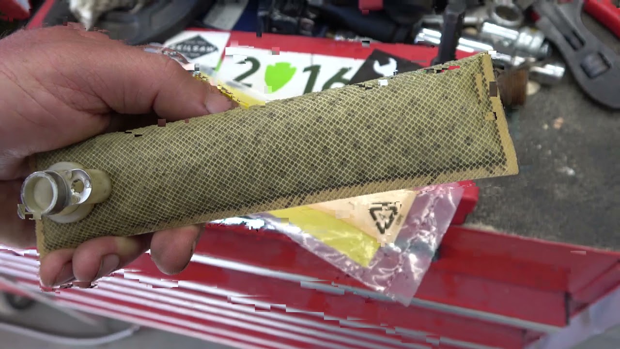 sharts dirty vs. clean fuel sock YouTube