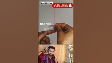 mastering Knots for Rock Climbing | rapper knot | knots #shortvideo #knot #tipsskilknot