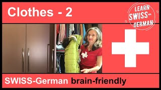 Learn Swiss German: Clothes - 2