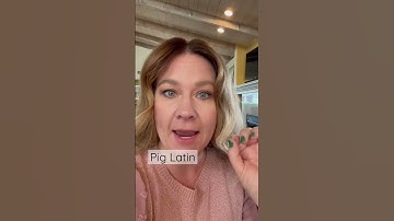 Pig Latin anyone?? #flagstaffarizona #shorts