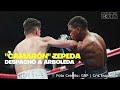 En dos rounds, Camarón Zepeda despachó a Jaime Arboleda