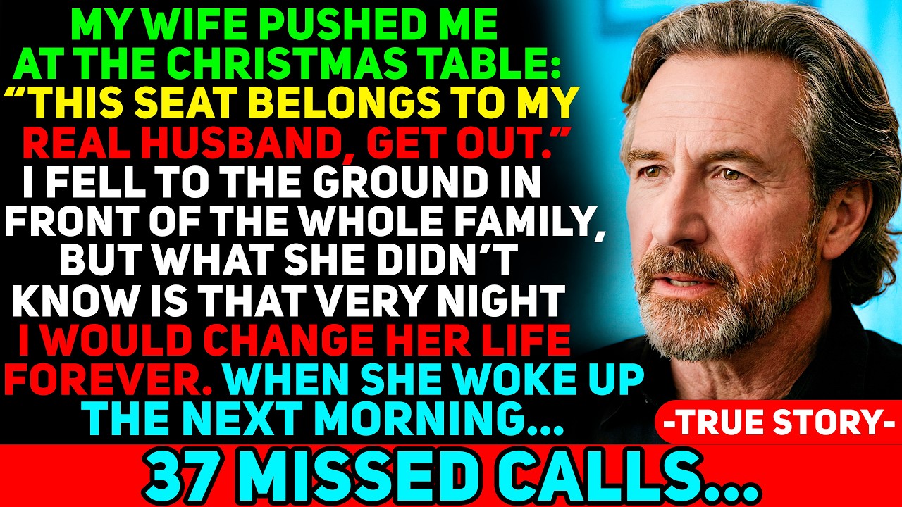 My WIFE Pushed Me At The Christmas Table: 