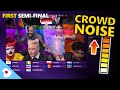 LIVE audience reaction | Qualifiers reveal | 1st Semi-Final | Eurovision 2024