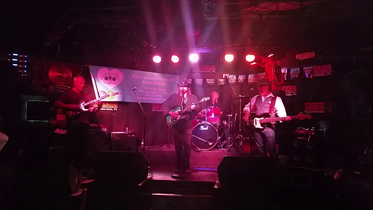 Jeffrey James Harris jamming for Abandoned Pet Rescue Benefit Concert