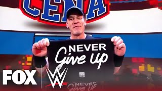 Watch John Cena’s return entrance on Monday Night Raw | WWE on FOX