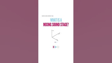 🔔 What is a Mixing Sound Stage? 🔔 #shorts