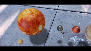 Augmented Reality Solar System