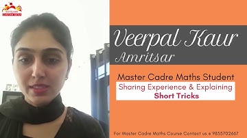 #129 Veerpal Mam | Master Cadre Maths Unique Tricks | Experience Sharing