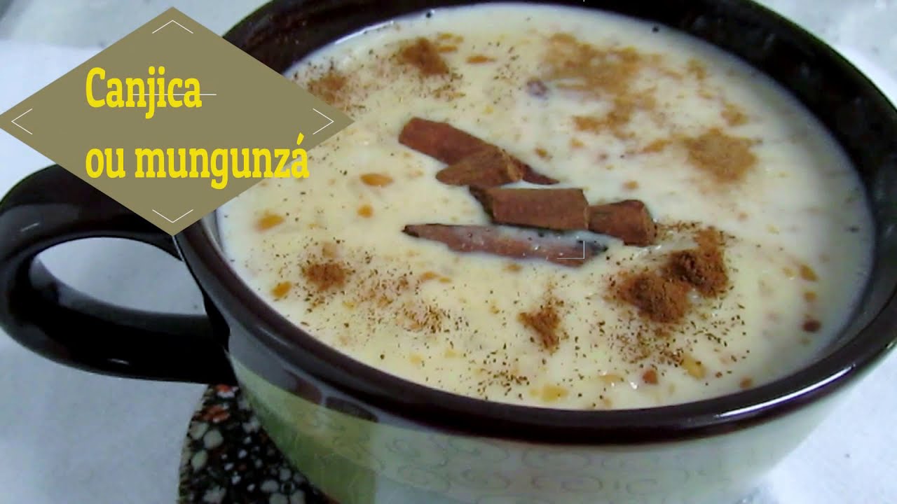 RECEITA DE CANJICA COM AMENDOIM DELICIOSA