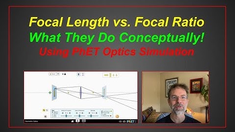 Focal Length vs. Focal Ratio: What They Do Conceptually! #astronomy #science #telescope