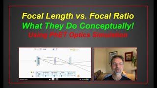 Focal Length vs. Focal Ratio: What They Do Conceptually! #astronomy #science #telescope