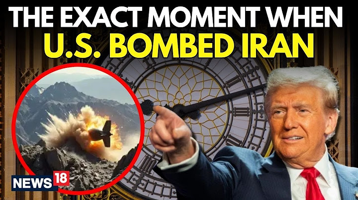LIVE | WATCH ON CAM: The Exact Moment When US' B-2 Bombers Attacked Iran | Israel-Iran War | N18G
