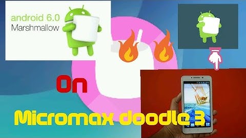 Micromax A102 doodle 3 custom rom