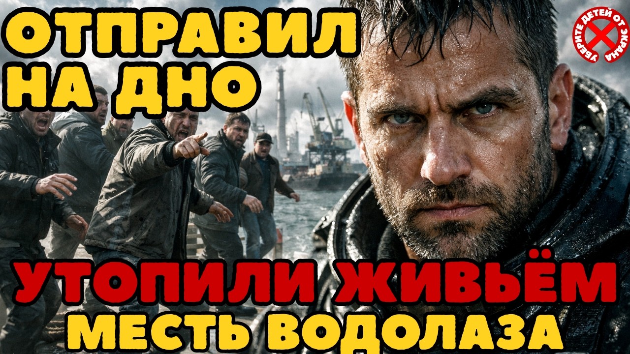 БАНДИТЫ УТОПИЛИ ВОДОЛАЗА… А ОН ВЕРНУЛСЯ ЗА КАЖДЫМ