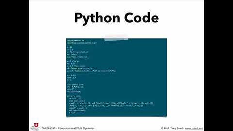 6. The Advection Diffusion Equation (numerical solution with FDM)