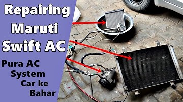 Fixing AC of Maruti Swift | Cooling Coil Replaced