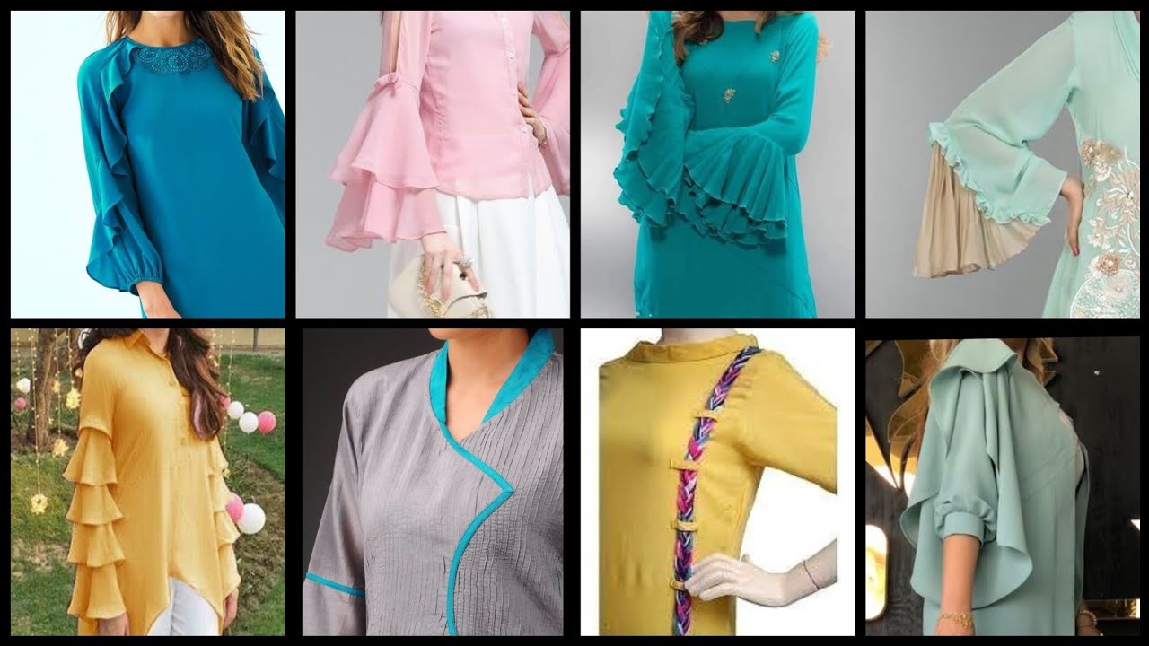 Most Upcoming top Trending new sleevs & Neck Designs for Kurti, kurta