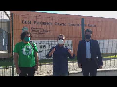 VISITA À ESCOLA OTÁVIO TERCEIRO DE FARIAS COMPROVA QUE A UNIDADE AINDA ...