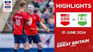 Fih Hockey Pro League 202324 Highlights - Great Britain Vs Ireland M Match 1