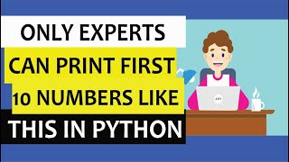 Print first 10 natural numbers in Python using for loop #shorts