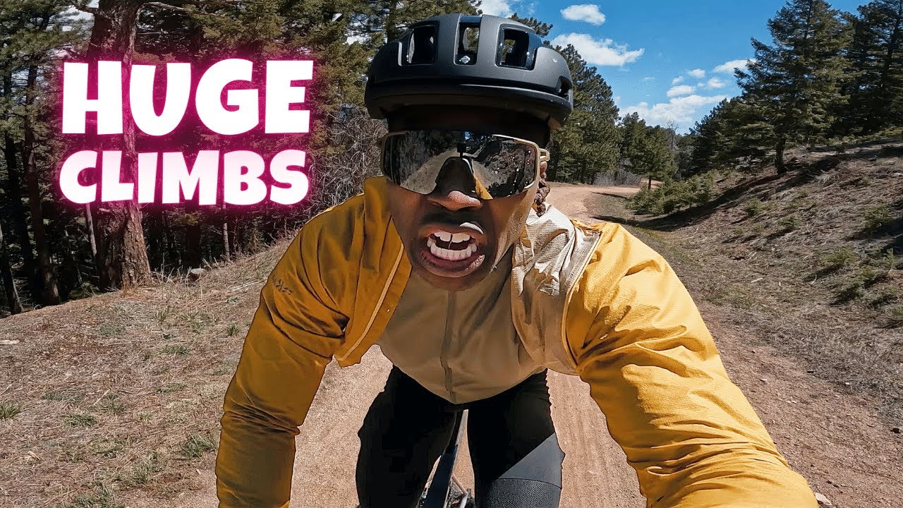 Gravel Biking Up Huge Climbs at High Altitude