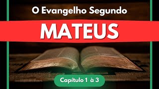 Bíblia em áudio - Mateus capítulo 1 ao 3.