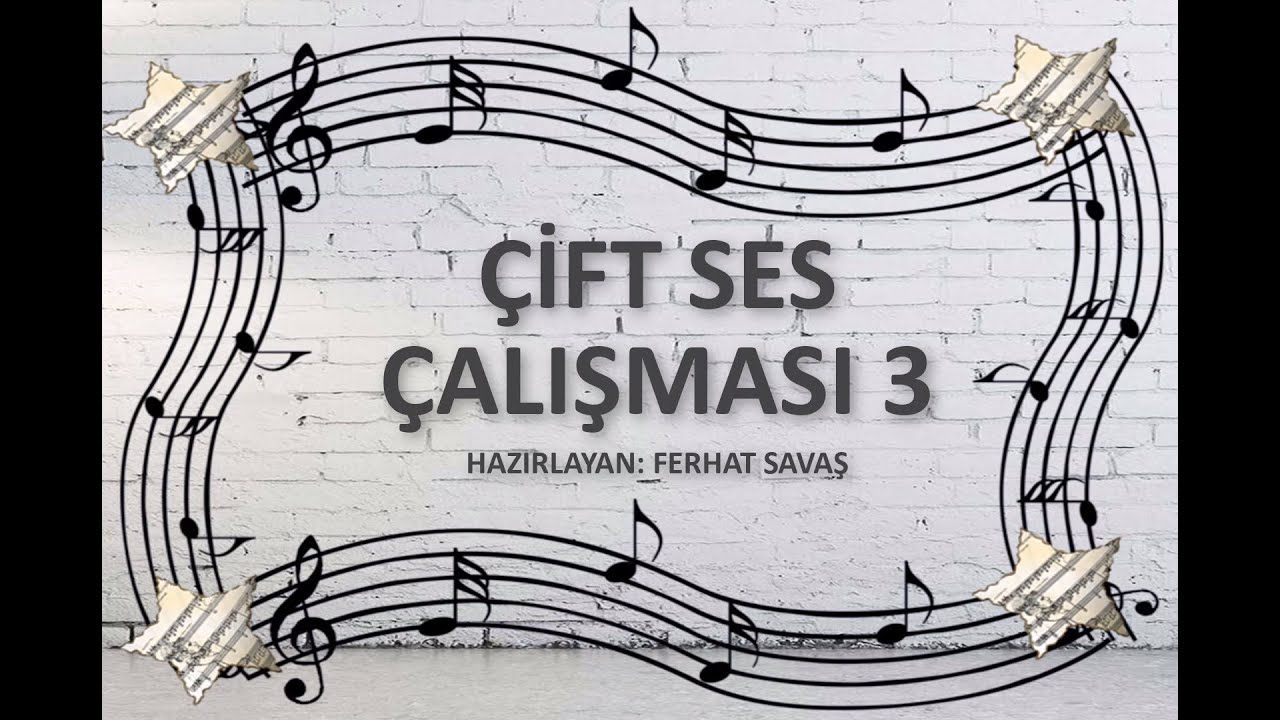ÇİFT SES ÇALIŞMASI 3 | KONSERVATUVAR YETENEK SINAVINA HAZIRLIK