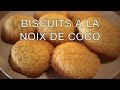 BISCUITS À LA NOIX DE COCO || Recettes faciles et rapides