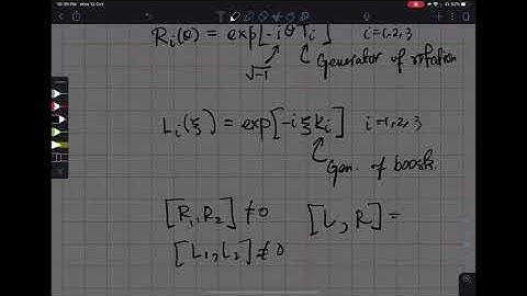 QFTL1V7: Generators and the Lorentz Algebra