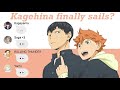 Kagehina finally sails? | haikyuu texts