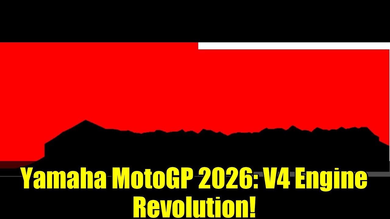 Yamaha MotoGP 2026: V4 Engine Revolution! | MotoGP News
