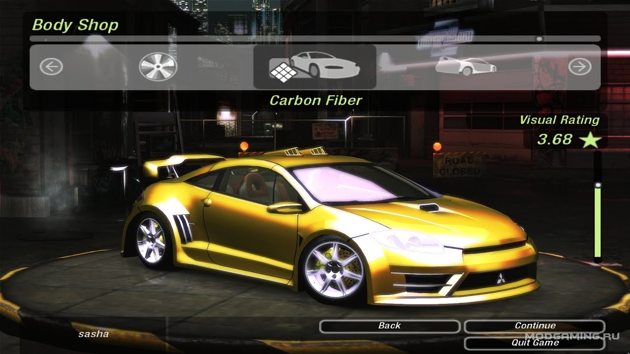 Mitsubishi eclipse nfs