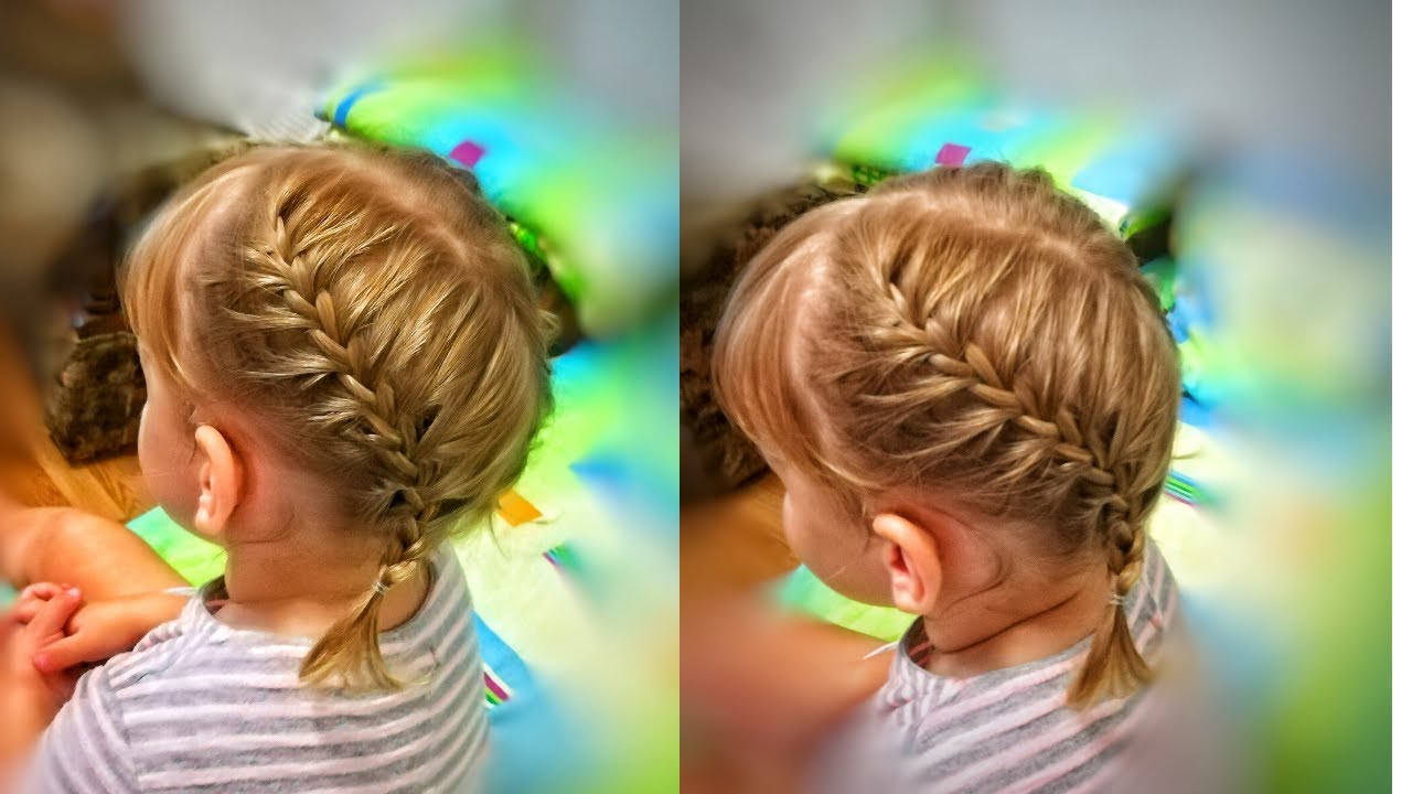 Колосок две косы пошаговые. Заплести колосок ребенку. Колосок ребенку для видео для начинающих. Колосок. Косички для девочек для начинающих.