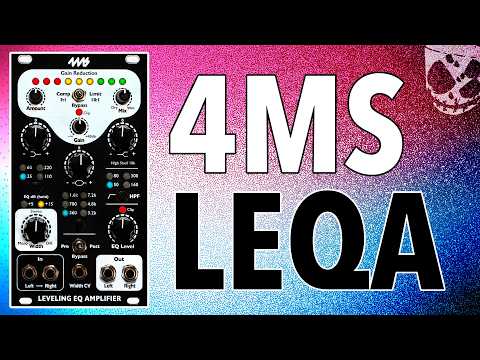 Stereo width, EQ & Compression in Eurorack // LEQA Levelling EQ Amplifier from 4ms