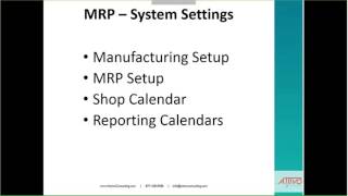 MRP for Macola