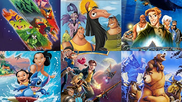 VHS Openings to Post-Renaissance Disney Movies