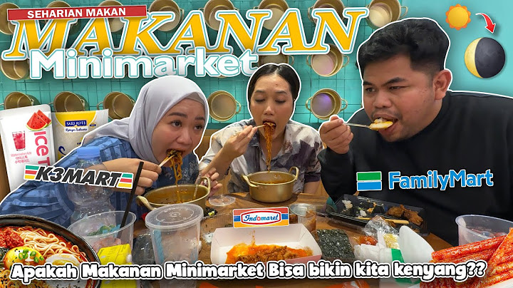SEHARIAN MAKAN MAKANAN MINIMARKET!! DARI SARAPAN SAMPE MAKAN MALEM KENYANG GAK YAA??!