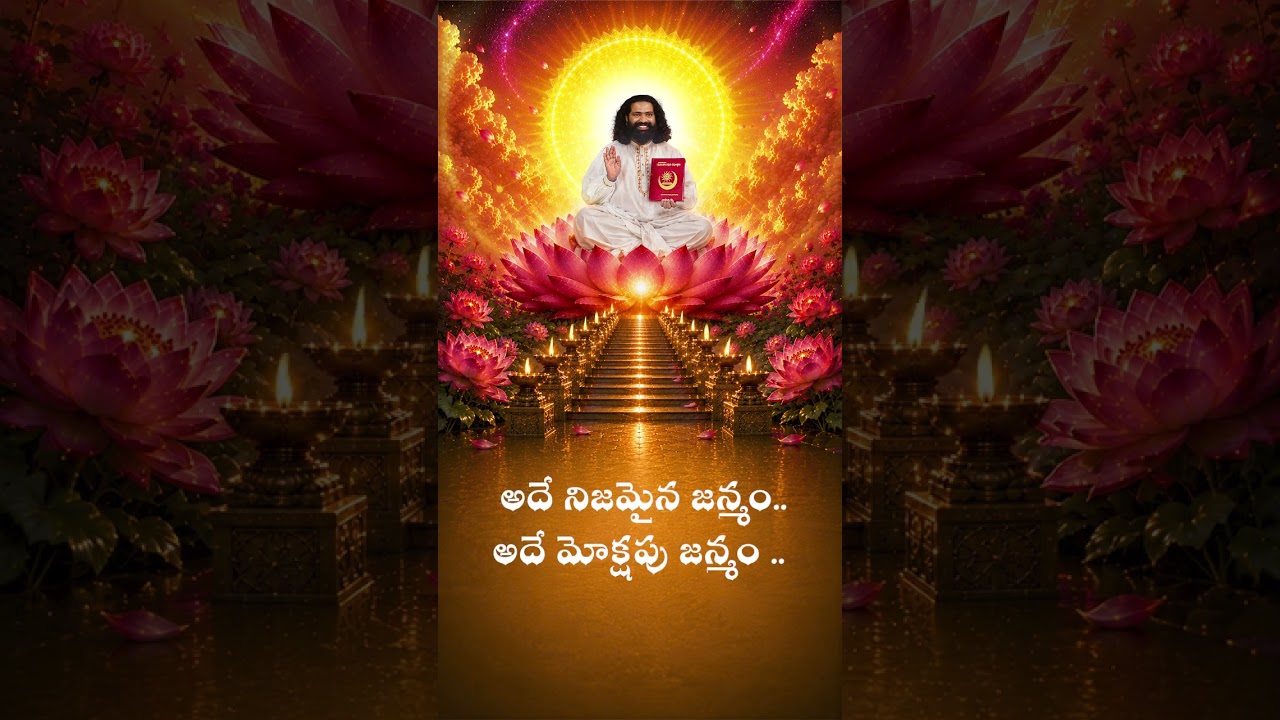 ఒక్కసారి మహాగురువులో ఏకమైతే… అదే మోక్షపు జన్మం 🙏 | ప్రేమమయ మహాగురుజీ | #shorts