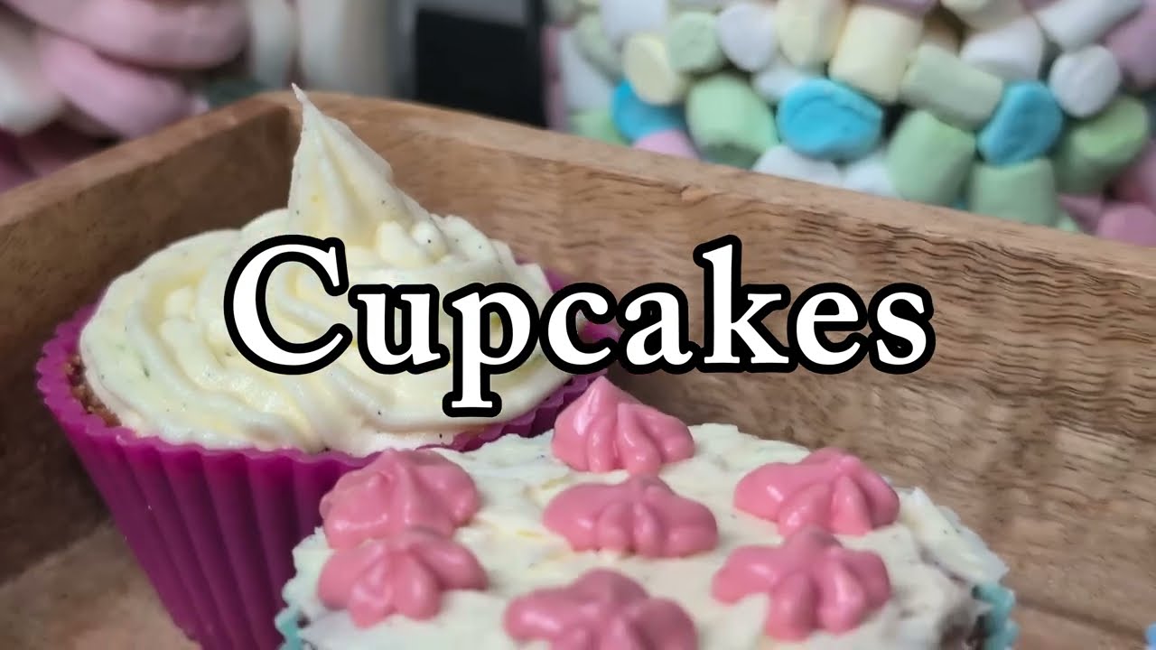 Schoko Cupcakes mit Himbeer-Vanille Frosting 🧁