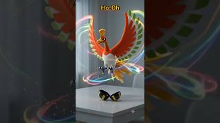 Ho-Oh Emerges From a Poké Ball! 🔥🕊️ #shorts