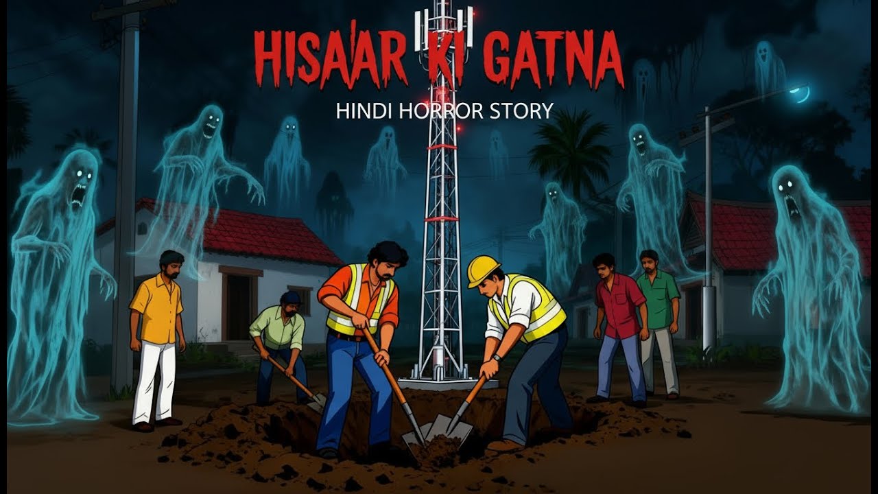 Animated horror story in hindi and urdu horror story | horror video spooky scary
