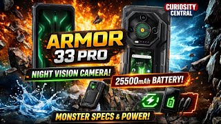 Ulefone Armor 33 Pro 🔥 25500mAh Beast Phone | Night Vision Camera #Armor33Pro #RuggedPhone @Ulefone 