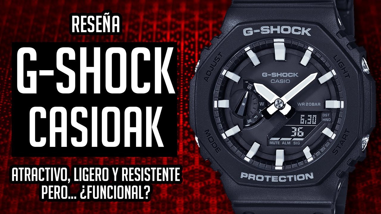 Reseña CASIO G-SHOCK GA2100: El CasiOak Promete Pero ¿Es Lo Que