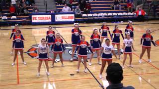 Senior Night Cheer Dance 2016