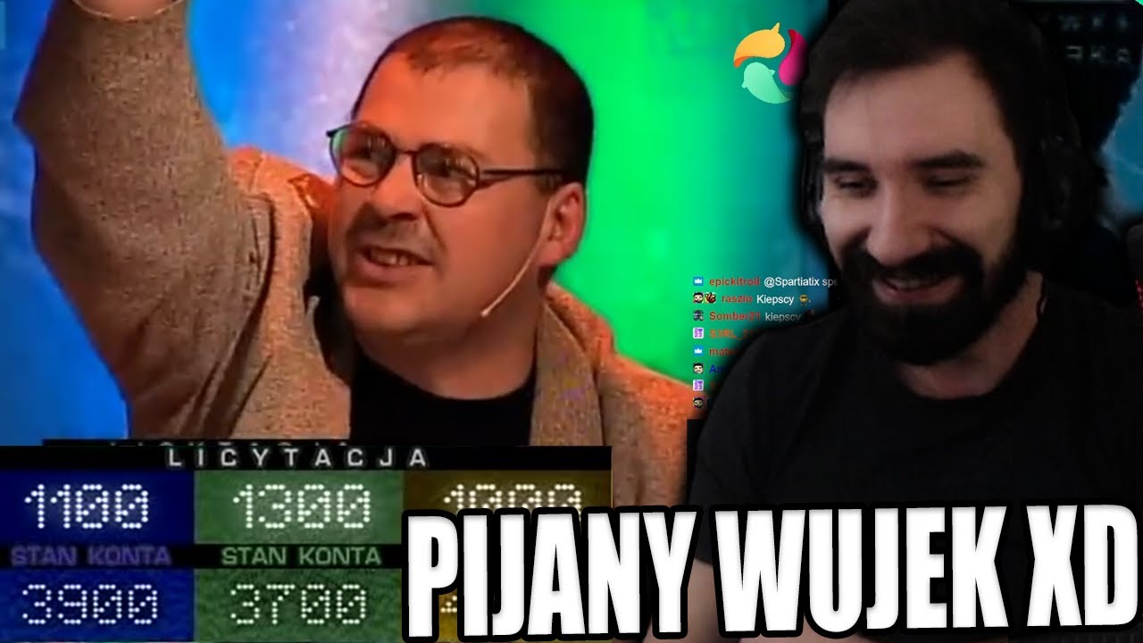 WUJASZEK PROSTO Z WESELA DO TELEWIZJI XD | Oglądam AWANTURA O KASĘ 89