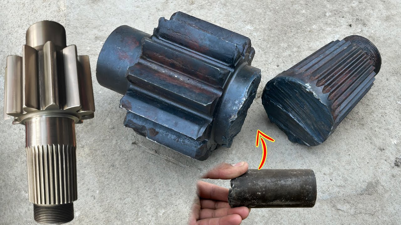 Unavailable in Market — Watch How This BML Dozer Gear Was Recreated From Scrap 