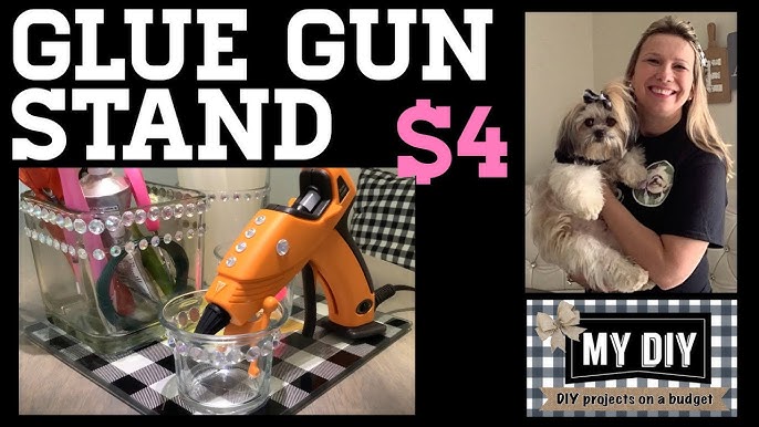 Taylormadecards4u: DIY hot glue gun holder