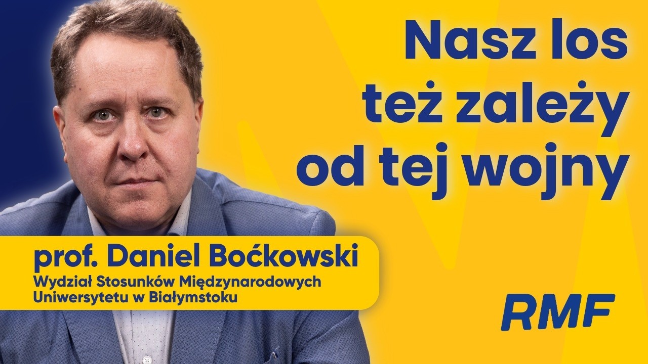 Prof. Daniel Boćkowski gościem Popołudniowej rozmowy w RMF FM